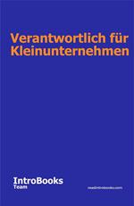 Verantwortlich für Kleinunternehmen