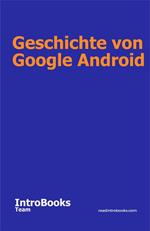Geschichte von Google Android