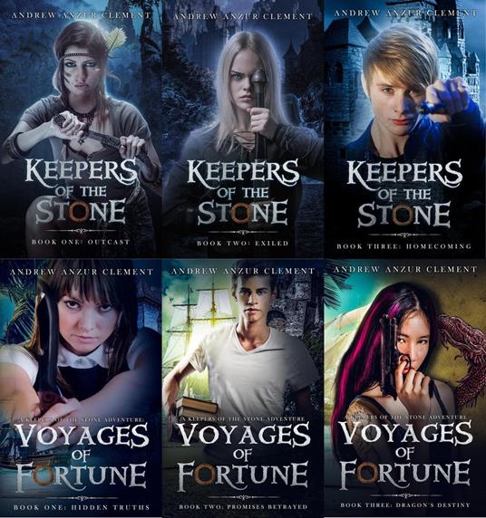 Keepers of the Stone/Voyages of Fortune - Andrew Anzur Clement - ebook