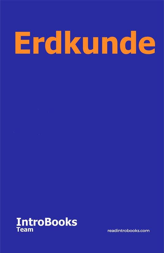 Erdkunde