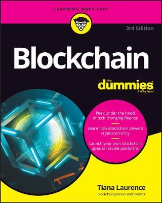 Blockchain For Dummies - Tiana Laurence - cover