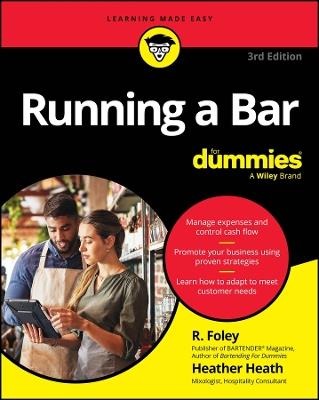 Running A Bar For Dummies - R. Foley,Heather Heath - cover
