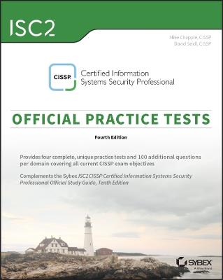 ISC2 CISSP Certified Information Systems Security Professional Official Practice Tests - Mike Chapple,David Seidl - cover