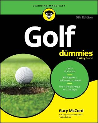Golf For Dummies - Gary McCord - cover