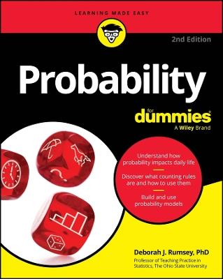 Probability For Dummies - Deborah J. Rumsey - cover