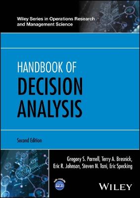 Handbook of Decision Analysis - Gregory S. Parnell,Terry A. Bresnick,Eric R. Johnson - cover