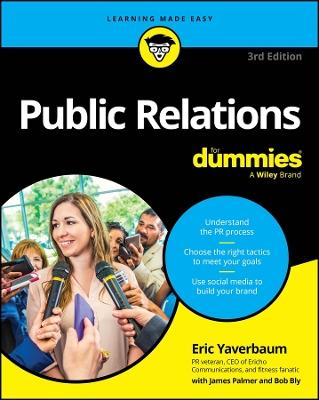 Public Relations For Dummies - Eric Yaverbaum - cover