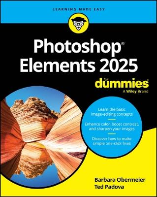 Photoshop Elements 2025 For Dummies - Barbara Obermeier,Ted Padova - cover