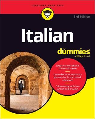Italian For Dummies - Giuseppe Cavatorta,Teresa L. Picarazzi - cover