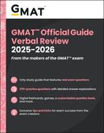 GMAT Official Guide Verbal Review 2025-2026: Book + Online Question Bank