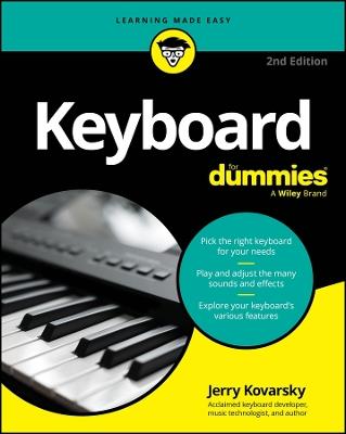 Keyboard For Dummies - Jerry Kovarsky - cover