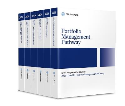 2026 CFA Program Curriculum Level III Portfolio Management Pathway Box Set - CFA Institute - cover