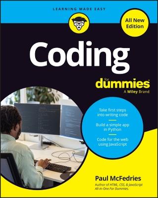 Coding For Dummies, All New Edition - Paul McFedries - cover