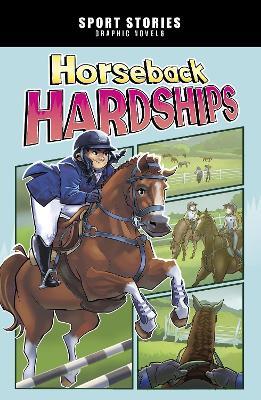 Horseback Hardships - Jake Maddox - cover