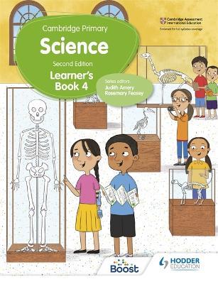 Cambridge Primary Science Learner's Book 4 Second Edition - Andrea Mapplebeck,Deborah Herridge,Helen Lewis - cover