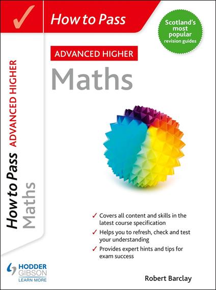 How to Pass Advanced Higher Maths