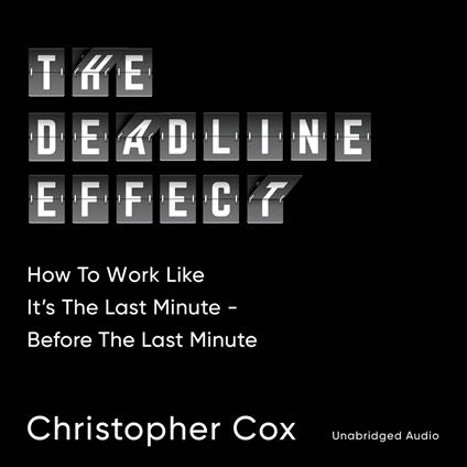 The Deadline Effect