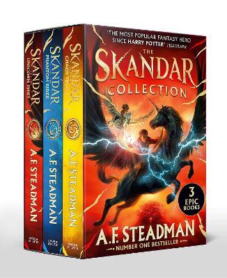 The Skandar Collection: Books 1 - 3 Boxed Set - A.F. Steadman - cover
