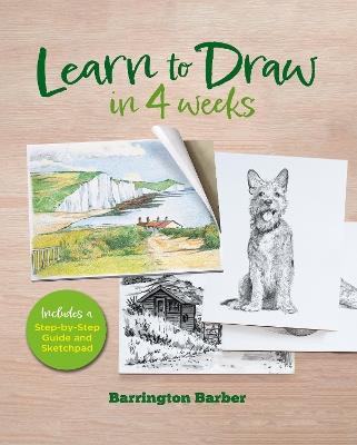 Learn to Draw in 4 Weeks: Includes a Step-by-Step Guide and Sketchpad - Barrington Barber - cover