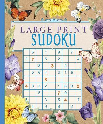 Large Print Sudoku - Eric Saunders - cover
