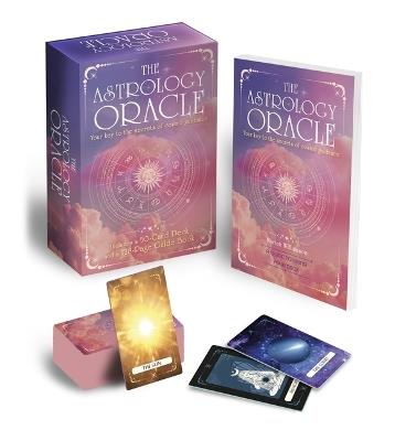 The Astrology Oracle Book & Card Deck: Includes a 50-Card Deck and a 128-Page Guide Book - Marion Williamson - cover