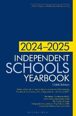 Independent Schools Yearbook 2024-2025 - cover