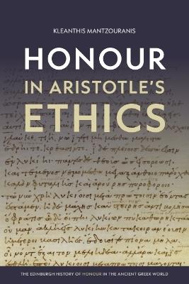 Honour in Aristotle's Ethics - Kleanthis Mantzouranis - cover