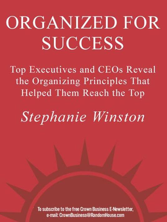 Organized for Success