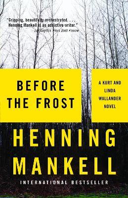 Before the Frost - Henning Mankell - cover