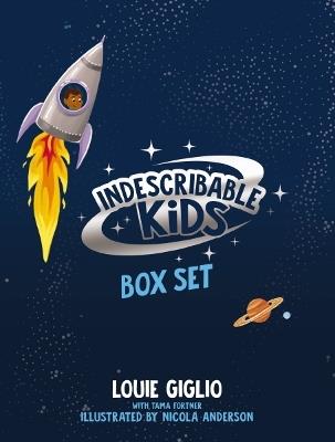 Indescribable Kids Box Set with Poster (Indescribable, How Great Is Our God, The Wonder of Creation): Includes 3 Devotionals About God and Science! - Louie Giglio - cover