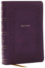 NKJV Compact Paragraph-Style Bible w/ 43,000 Cross References, Purple Leathersoft, Red Letter, Comfort Print: Holy Bible, New King James Version: Holy Bible, New King James Version