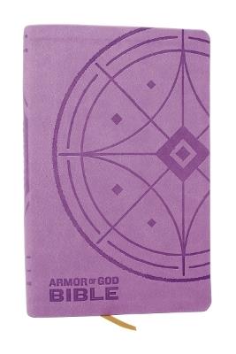 NKJV Armor of God Bible, Purple Leathersoft (Children’s Bible, Red Letter, Comfort Print, Holy Bible): New King James Version - Thomas Nelson - cover