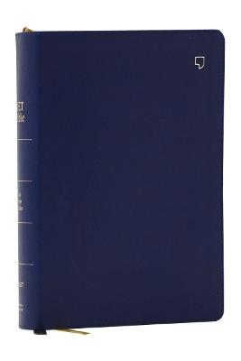 NET Bible, Full Notes Edition (NET, Blue Leathersoft, Comfort Print, Thumb Indexed): Holy Bible - Thomas Nelson - cover