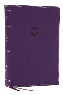 Enduring Word Study Bible: Pastoral Commentary from Every Chapter of the Bible (NKJV, Purple Leathersoft, Red Letter, Comfort Print, Thumb Indexed) - cover