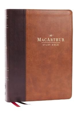 LSB MacArthur Study Bible 2nd Edition: Unleashing God's Truth One Verse at a Time (Brown Leathersoft, Comfort Print) - John F. MacArthur - cover