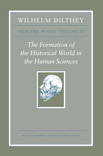 Wilhelm Dilthey: Selected Works, Volume III