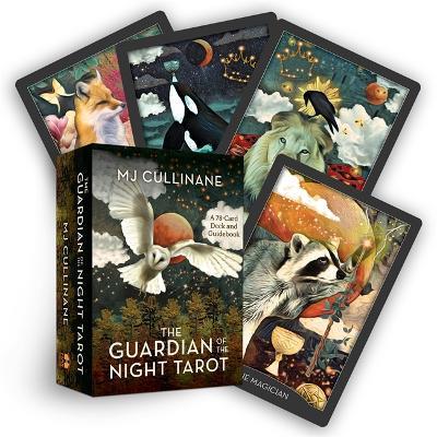 The Guardian of the Night Tarot: A 78-Card Deck and Guidebook - MJ Cullinane,Marguerite Jones - cover