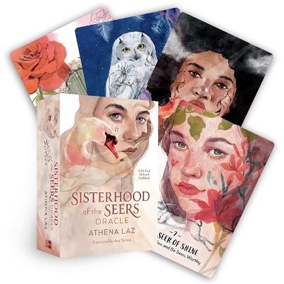 Sisterhood of the Seers Oracle: A 44-Card Deck and Guidebook - Athena Laz - cover