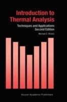 Introduction to Thermal Analysis: Techniques and Applications