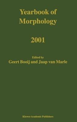 Yearbook of Morphology 2001 - cover