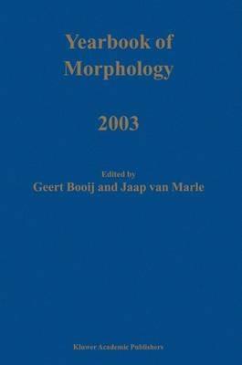 Yearbook of Morphology 2003 - cover
