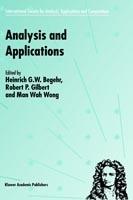 Analysis and Applications - ISAAC 2001 - cover
