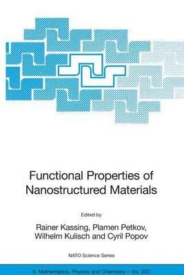 Functional Properties of Nanostructured Materials - cover