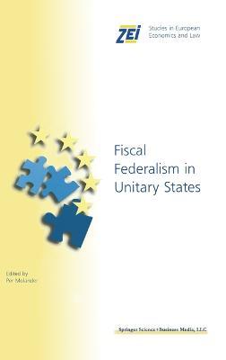 Fiscal Federalism in Unitary States - cover