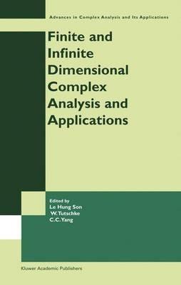 Finite or Infinite Dimensional Complex Analysis and Applications - cover