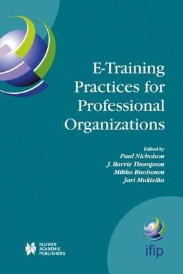 E-Training Practices for Professional Organizations - cover