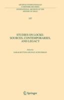 Studies on Locke: Sources, Contemporaries, and Legacy: In Honour of G.A.J. Rogers - cover