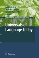 Universals of Language Today - cover