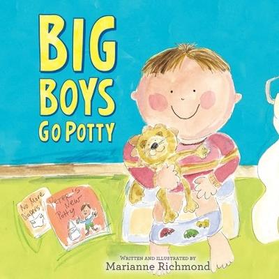 Big Boys Go Potty - Marianne Richmond - cover