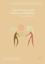 English Pronunciation Teaching and Research: Contemporary Perspectives